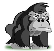 Gogilla Ogillar.se's maskot Gogilla